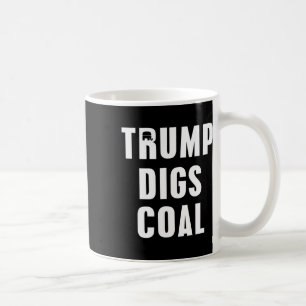 Trump fördert Kohle 2020 Wahl Republikanische T-Sh Kaffeetasse
