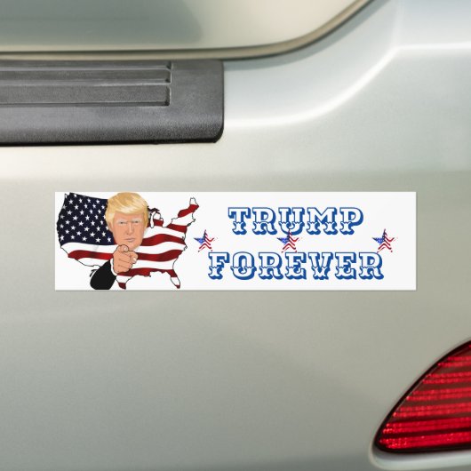 Trump Forever Autoaufkleber (Auf Auto)