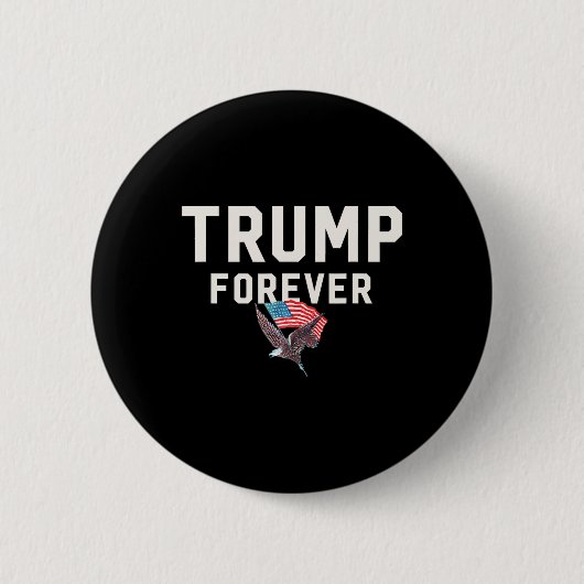 Trump Forever gewinnt Gewinner Inspiration Mega Tr Button (Vorderseite)