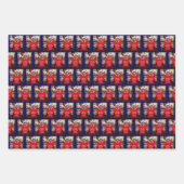 Trump-Foto | Trump macht Weihnachten wieder großar Geschenkpapier Set (Vorderseite 3)