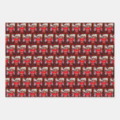 Trump-Foto | Trump macht Weihnachten wieder großar Geschenkpapier Set (Vorderseite)