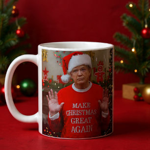 Trump-Foto Trump macht Weihnachten wieder großar Kaffeetasse