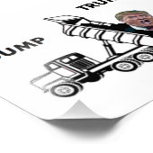 Trump Fotodruck (Ecke)