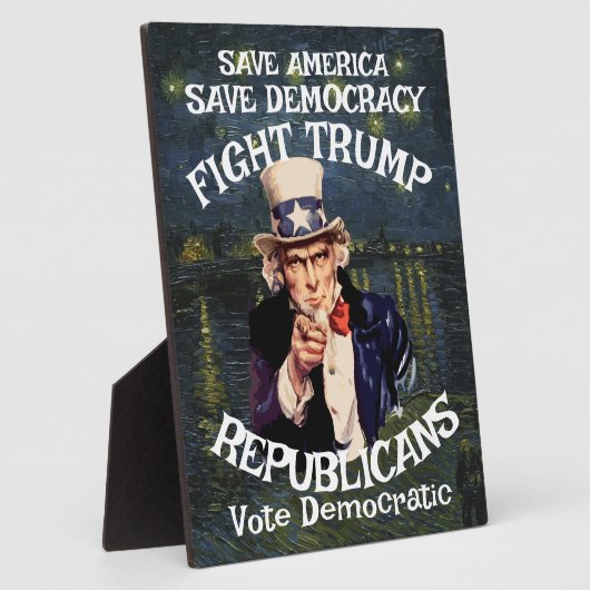 Trump Fotoplatte (Seite)