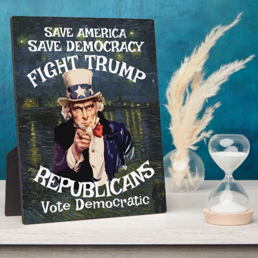 Trump Fotoplatte (Seite)