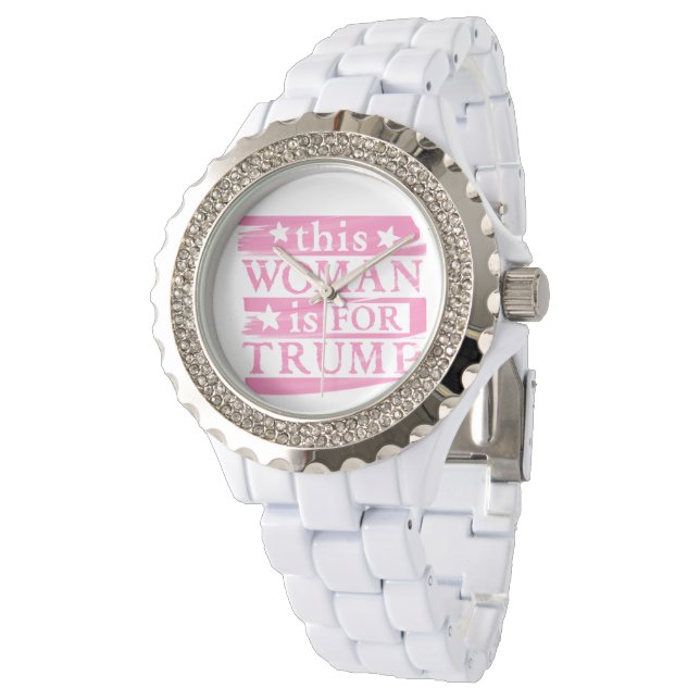 TRUMP - Frau für TRUMP Watch Armbanduhr (Schrägansicht)