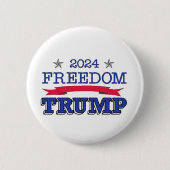 TRUMP FREEDOM 2024-BUTTON BUTTON (Vorderseite)