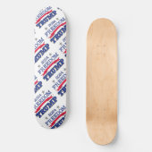 TRUMP FREEDOM 2024 Skateboard (Vorderseite)