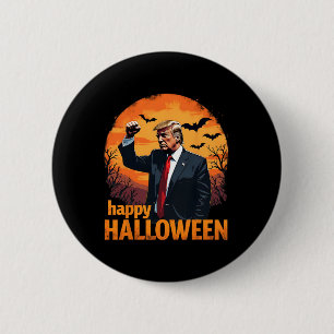 Trump freut sich Halloween Trump Vance Usa Trump H Button