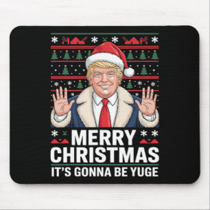 Trump Frohe Weihnachten Es Wird Riesig Schrecklich Mousepad