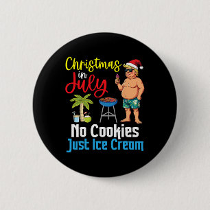 Trump Frohe Weihnachten im Juli Tag Keine Kekse Nu Button