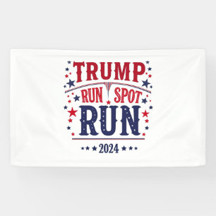 Trump führt eine lustige Wahldebatte durch Banner