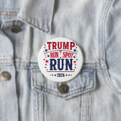 Trump führt eine lustige Wahldebatte durch Button (Beispiel)