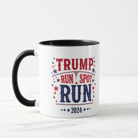 Trump führt eine lustige Wahldebatte durch Tasse (Links)