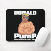 Trump Funny 4. Juli Donald Pump Mousepad (Mit Mouse)