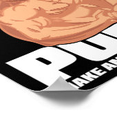 Trump Funny 4. Juli Donald Pump Poster (Ecke)