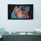 Trump Funny Chillin wie ein Felon Trump 2024 Banner (Messeveranstaltung)