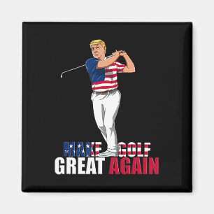 Trump - Funny Golf Geschenk Magnet