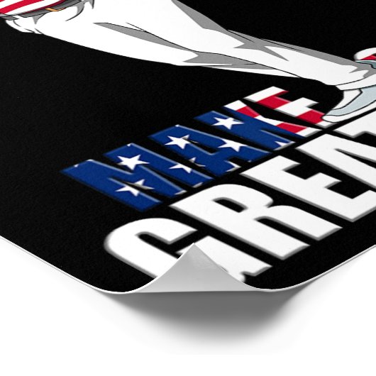 Trump - Funny Golf Geschenk Poster (Ecke)