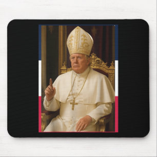 Trump Funny Pope Präsident Trump Will, die N zu se Mousepad