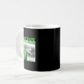 Trump Funny St Patricks Day St Pattys Day Dance Kaffeetasse (Vorderseite Links)