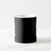 Trump Funny St Patricks Day St Pattys Day Dance Kaffeetasse (Mittel)