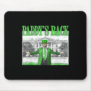 Trump Funny St Patricks Day St Pattys Day Dance Mousepad