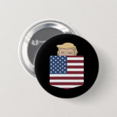 Trump für 2024, 4. button (Vorne & Hinten)