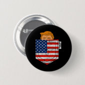 Trump für 2024, 4. button (Vorne & Hinten)