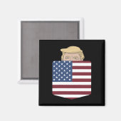 Trump für 2024, 4. magnet (Vorderseite/Rückseite)