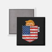 Trump für 2024, 4. magnet (Vorderseite/Rückseite)