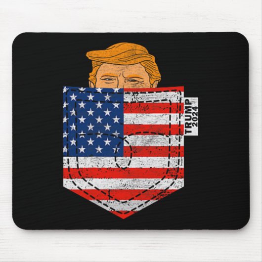 Trump für 2024, 4. mousepad (Vorne)