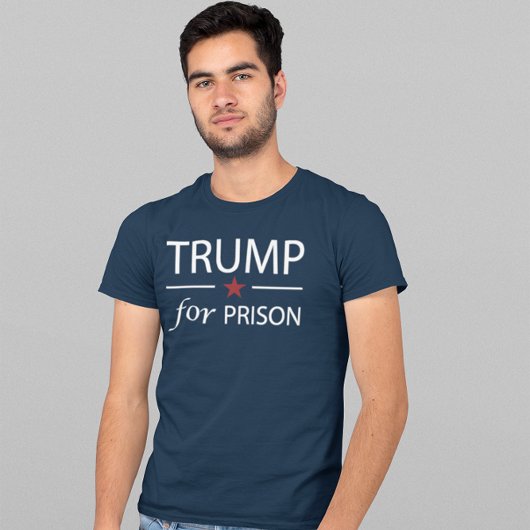 Trump für das Gefängnis gegen Trump politisches Sl T-Shirt