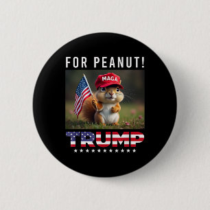 Trump für den Erdnuss Trump 2024 Button