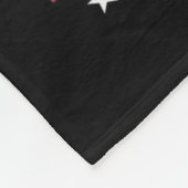 Trump für den Erdnuss Trump 2024 Fleecedecke (Ecke)