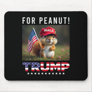 Trump für den Erdnuss Trump 2024 Mousepad