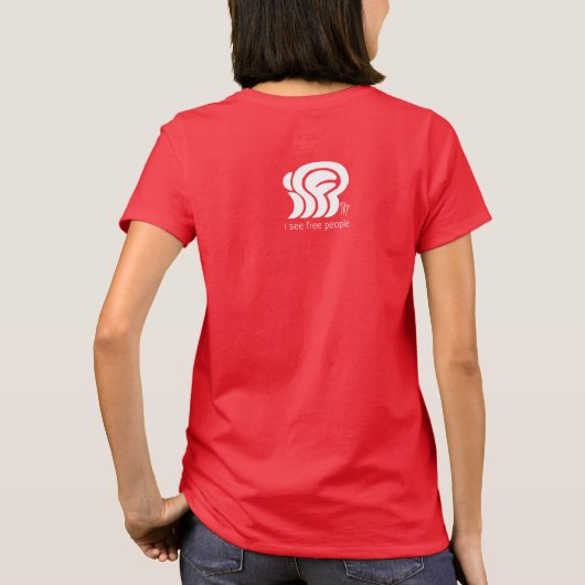 TRUMP für den Lautsprecher des Hauses T-Shirt (Rückseite)