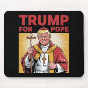 Trump für die katholische Vatikanrepubliken unter Mousepad