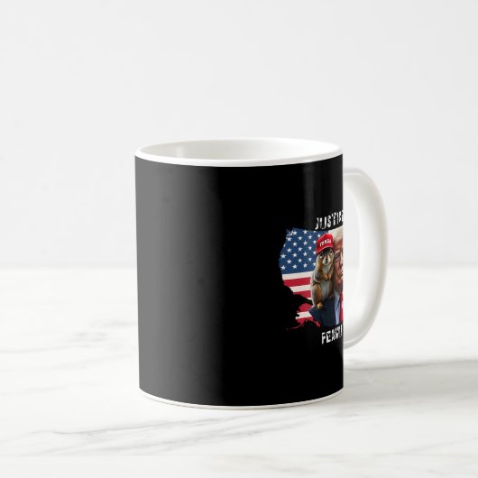 Trump für Erdnuss 4 Kaffeetasse (VorderseiteRechts)