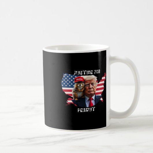 Trump für Erdnuss 4 Kaffeetasse (Rechts)