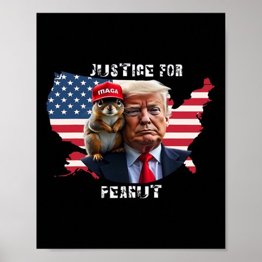 Trump für Erdnuss 4 Poster (Vorne)