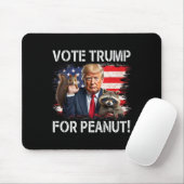 Trump für Erdnuss das Eichhörnchen 2 Mousepad (Mit Mouse)