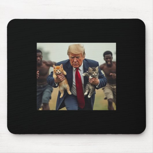 Trump Für Katzen Mousepad (Vorne)