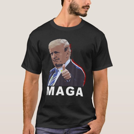 Trump für MAGA T-Shirt (Vorderseite)