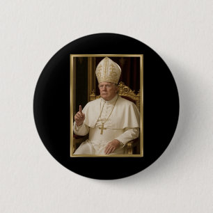 Trump für Papst T Shirt Präsident Trump T-Shirts 2 Button