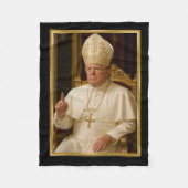 Trump für Papst T Shirt Präsident Trump T-Shirts 2 Fleecedecke (Vorderseite)