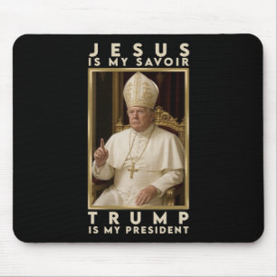 Trump für Papst T Shirt Präsident Trump T-Shirts 2 Mousepad
