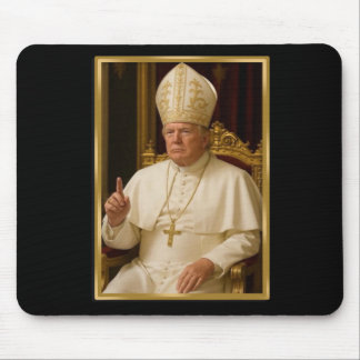 Trump Für Papst T-Shirt Präsident Trump Tees 2025 Mousepad
