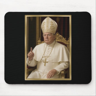 Trump Für Papst T Shirt Präsident Trump Tees 2025 Mousepad