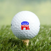 Trump für Präsident 2016 Elefant Golfball (Insitu T-Shirt)